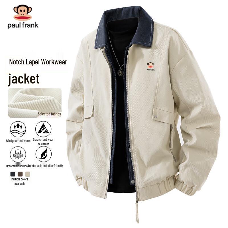 

Paul Frank Men s Casual Lapel Workwear Jacket XL