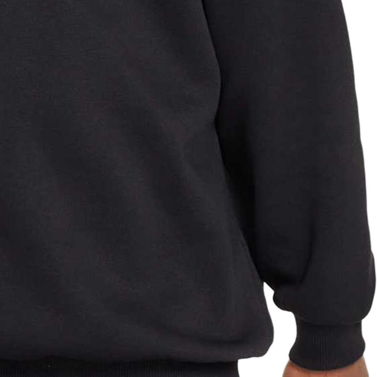 Nike Alphabet Crew Neck Lässiger Langarm-Sweatshirt Kinder Oberteile Schwarz FJ6161-010