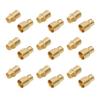 30 Sets Connector Plug 8.0 Gold Plated Brass High Accuracy Firm Connection Set Kit for Battery