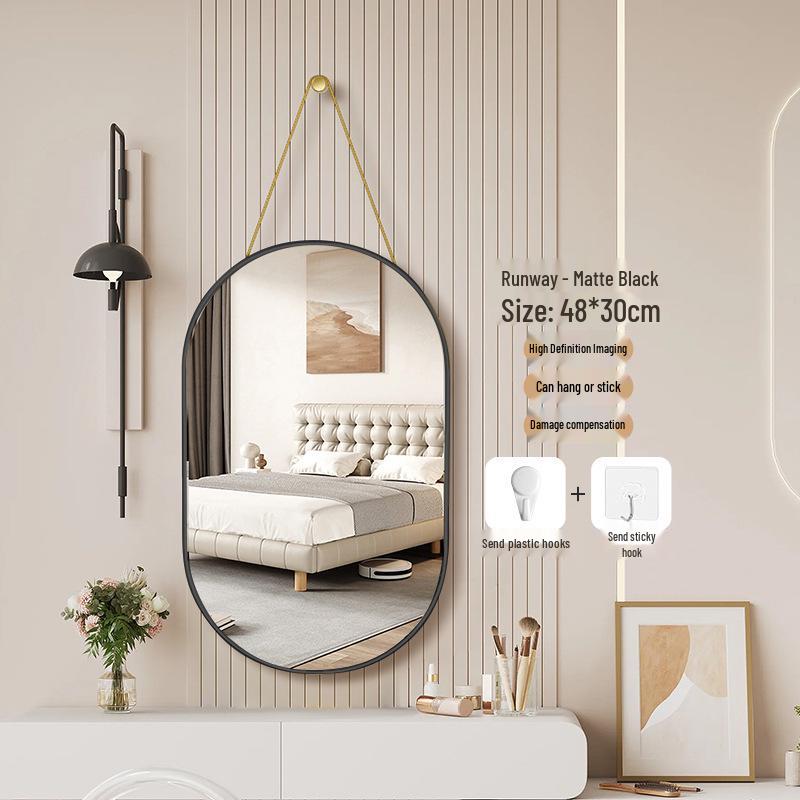 Star City Wall-Mounted Vanity Bathroom Mirror for Dormitories