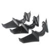 Motorrad Zubehör Schwarz Naked Front Abtriebsspoiler Winglet Aerodynamik Flügel Kit Spoiler Für YAMAHA MT 07 2021 2022 2023