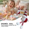 Christmas Gnome Festival Dwarf Doll Decorative Faceless Doll for Living Room Shelf Mantle Bedside Desk Counter Nightstand