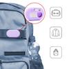 Anti-lost Tracker Case with Invisible Pin Silicone Hidden Pin for Samsung Galaxy SmartTag 2