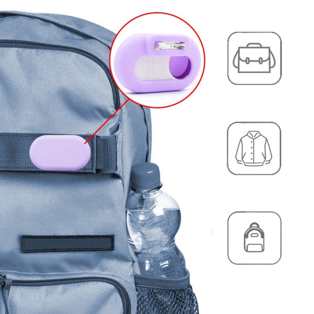Anti-lost Tracker Case with Invisible Pin Silicone Hidden Pin for Samsung Galaxy SmartTag 2