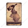 Metal Poster Japanese Ukiyo-e Retro Wall Art Vintage Home Bar Cafe Decor