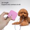 Retractable Dog Leash 2m Portable Easy Carry Automatic Extending Rabbit Hamsters Leash for Puppy Cat Small Pet Outdoor Walks