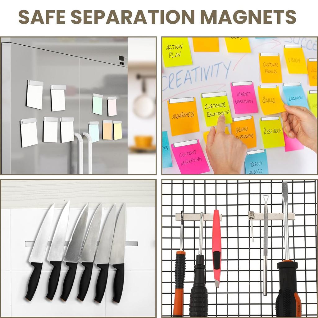 60X10X3MM imans Block Refrigerator magnets for Office Whiteboard Suitable Tools Home Workplace, Etc 60*10*3