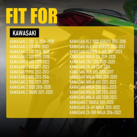 Front Rear Turn Signal Light Indicator Blinker For Kawasaki Z125 Z250 Z650 Z800