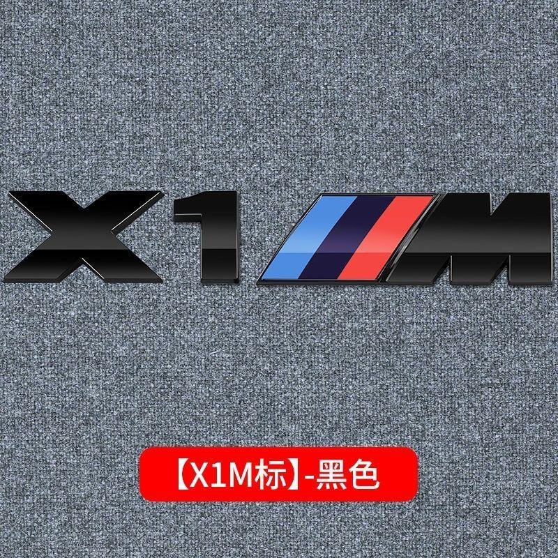 3D Metal Car Body Side Badge Body Rear Trunk Decor Sticker Modification For BMW M X1 X2 X3 X4 X5 E84 F26 E83 F25 E53 E70 E71 G02 Sdxp72