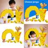 Mouse Cheese Stack Tower Stacking Toy For Kids With Visual And Handeye Coordination Development