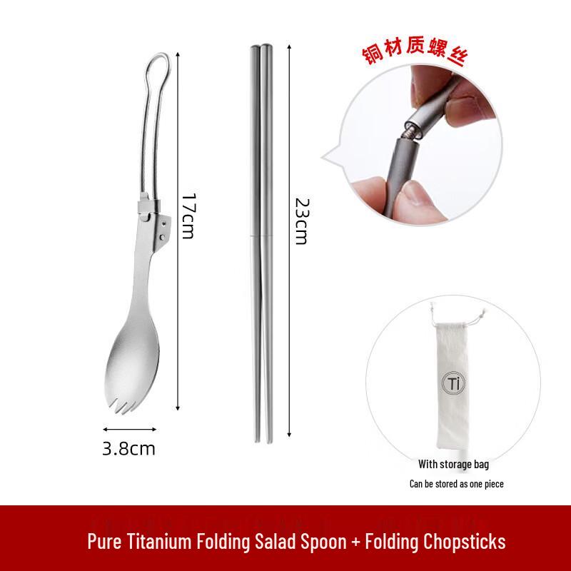 Outdoor Folding Cutlery Set