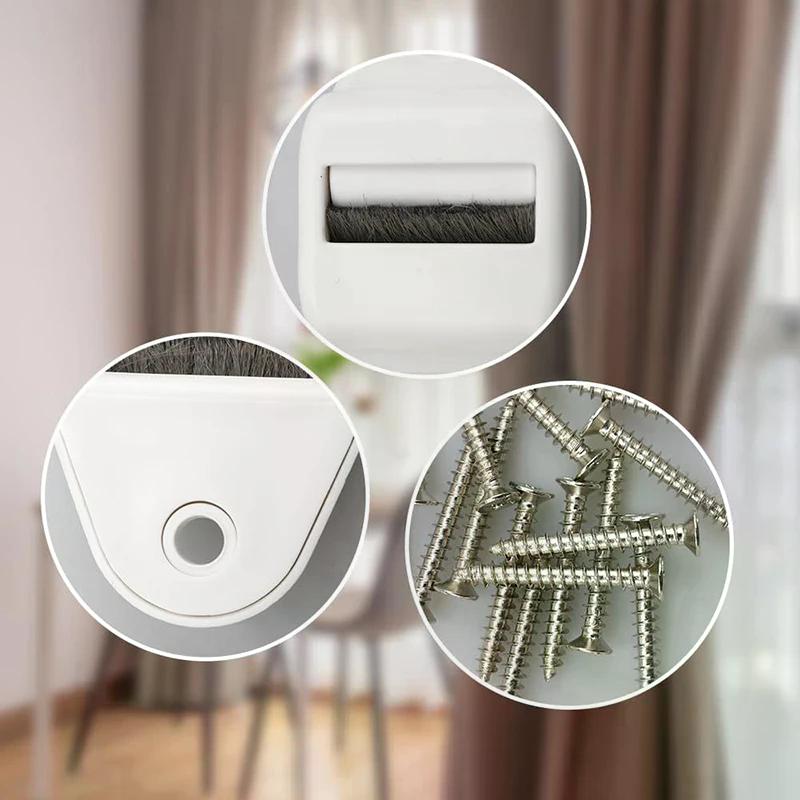 2/4/10Pcs Belt Guide Roller Shutter Belt Guide With Roller And Brush Roller Blind Belt Guide(Roll Up To 23mm Belt Width)
