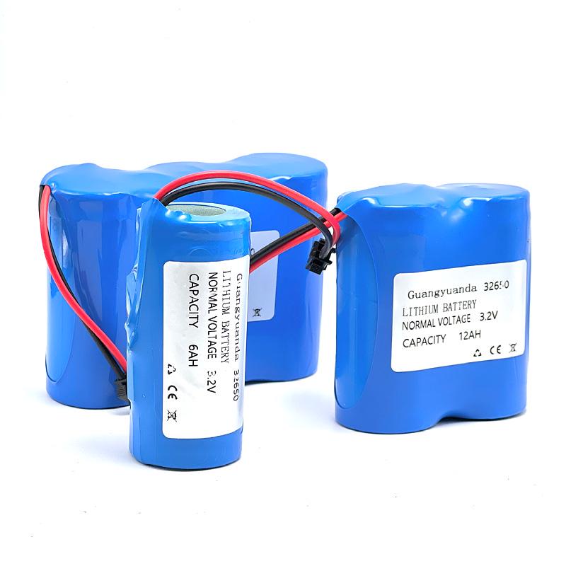 LiFePO4 Solar Light Battery Pack 3.2V 32650 32700 High Capacity Outdoor Battery