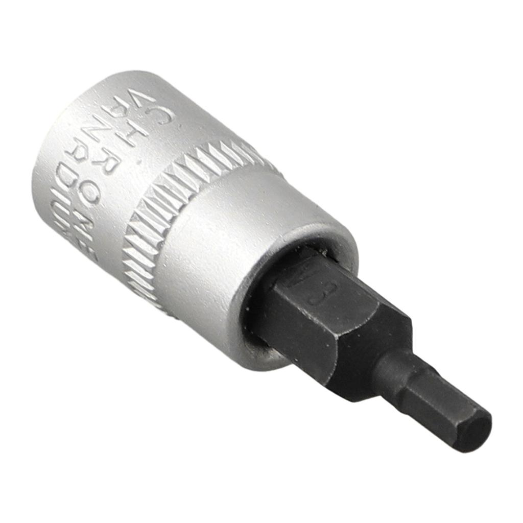 1 st Sexkantsskruvmejselbits 1/4 tum Drivuttag Spärrnyckeladapter Handverktyg Handverktyg H3 H4 H5 H6 H7 H8