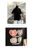 Summer 2025 Plus Size Love Letter Women's Loose T-shirt - Korean Style, Slimming, Short Sleeve