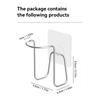 Wall-Mounted Stainless Steel Disposable Cup Holder | No Drilling Required, Ideal For Kitchen Storage