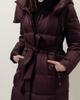 Пальто женское Clasna 25170 S бургунди