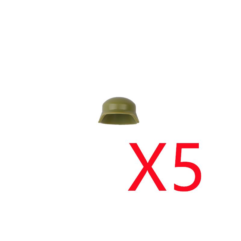 Military Building Accessories Mini Brick Camouflage   Hat Tactical Helmet Peaked Cap Backpack Radio Toy Gift DIY K040