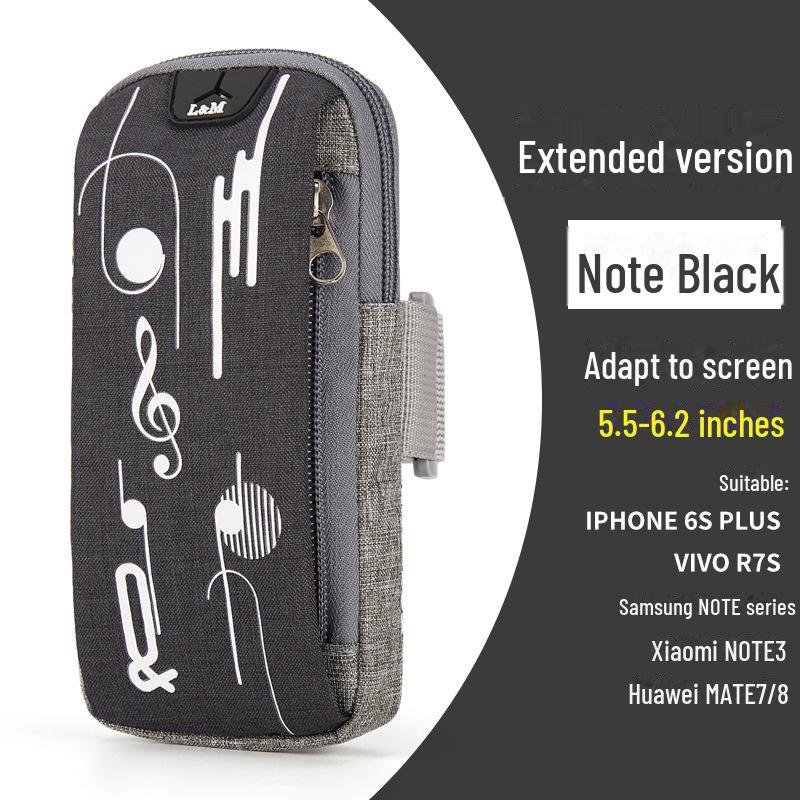 Breathable Running Arm Bag for Mobile Phones - Unisex Fitness Strap
