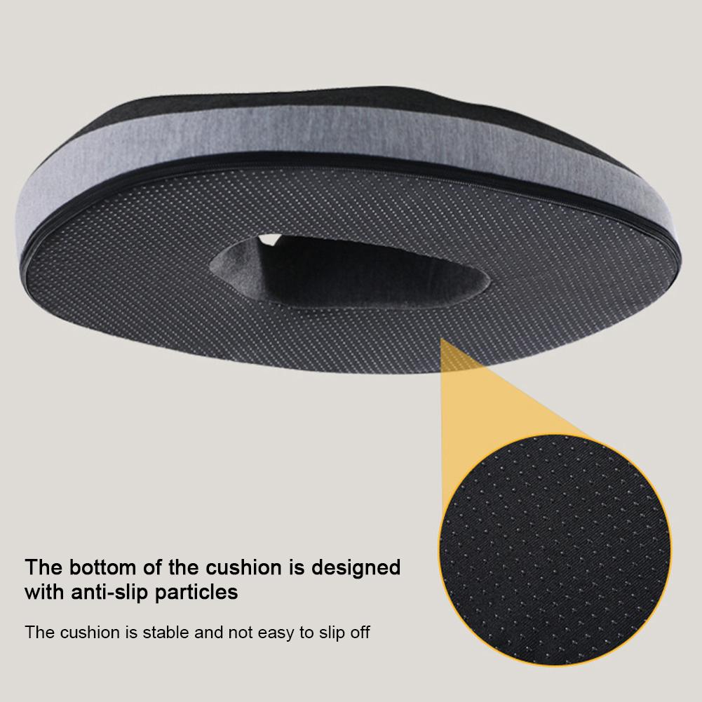 Memory Cotton Hemorrhoid Pad Office Cushion Sitting No Collapsing Summer Breathable Chair Fart Pad Beautiful Buttocks Coccyx Cushion