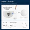 Luminária de Noite Esfera Luminosa Recarregável por USB