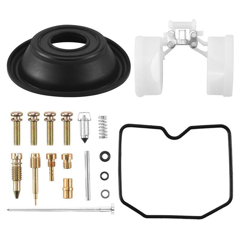 Authentic Carburetor Repair Kit Configure Vacuum Diaphragm And Float For Kawasaki ZRX400/ZRX-II ZR400C/E/F Keihin 1989-1997