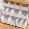 Concave Plastic Storage Box for Desk & Cabinet