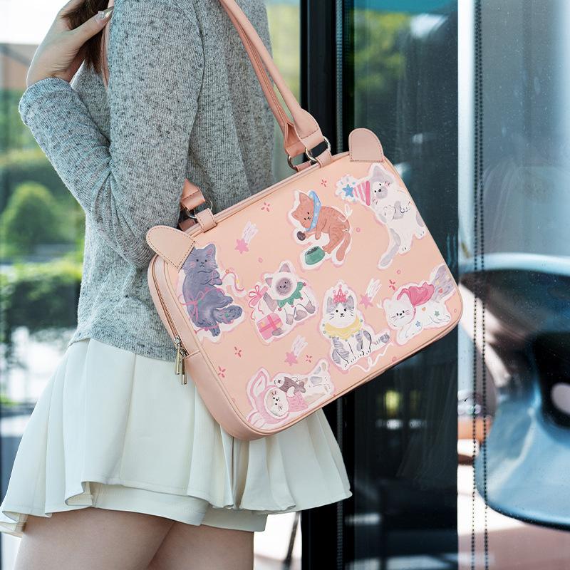 

TS JYL laptop bag,Korean Floral Embroidery Laptop Case 11 Inch iPad 14 Inch Laptop Cover 14 inches розовый