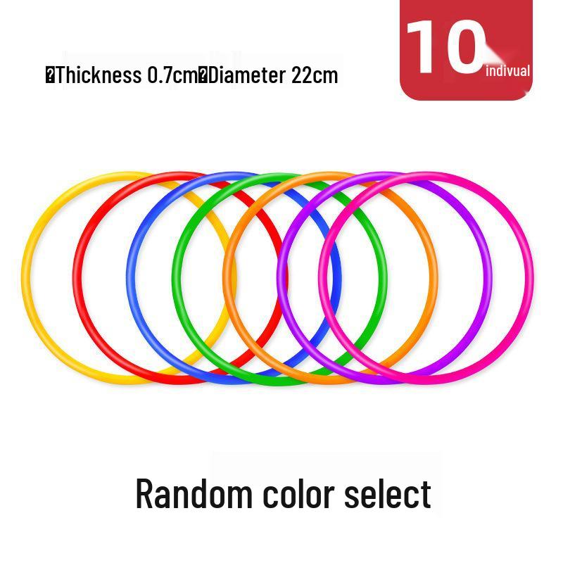 Children's Solid Plastic Ring Toss Game for Kindergarten Activities