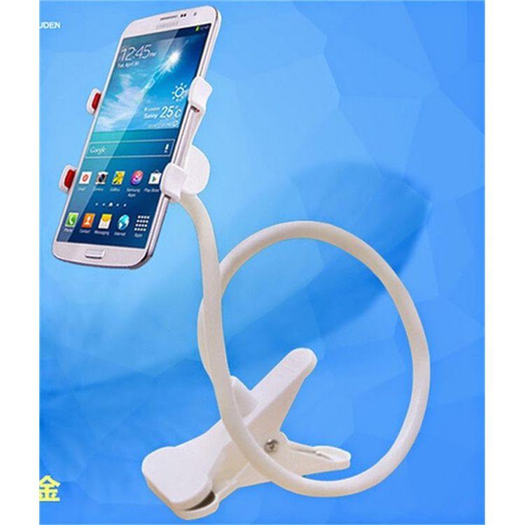 360 Rotating Flexible Arm Phone Holder Desktop Bed Lazy Tablet Clip Bracket Mobile Stand Support
