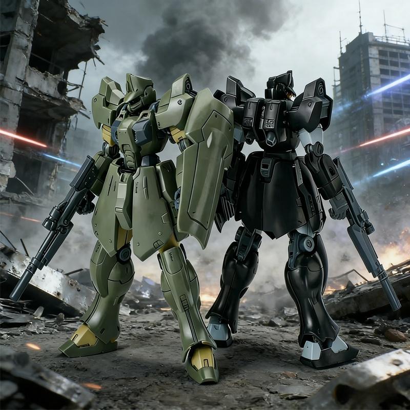 Sheik Mainland 1/144 Zabol Military Mecha Model Kit High-Mobility Action Figure Mech assemblage model kit Desktop Ornament Toy