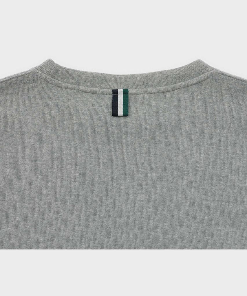 FFEFF STUDIO Face Off Drawing Embroidery Sweatshirt (Melange)