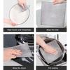 Thickened Double-Sided Steel Wire Cleaning Cloth - Magic Scrubber for Kitchen Pots & Dishes