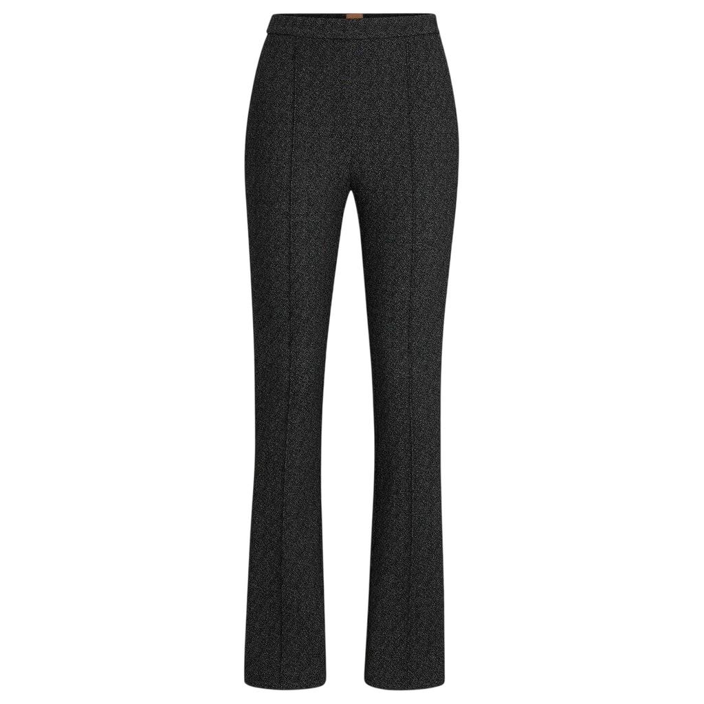 BOSS Womens/Ladies Tubeka Textured Slim Trousers