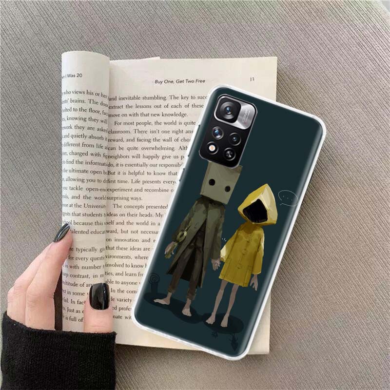 Little Nightmare 2 Phone Case For Xiaomi Poco X4 F4 GT X3 NFC X5 X6 X7 Pro 5G M5 M5S M3 F5 Mi F6 F3 F2 F1 Cover Coque Fundas TPU