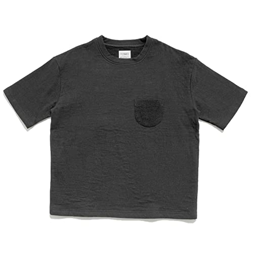 Honda Towel TOWEL products Towel T-shirt ura pile L Black