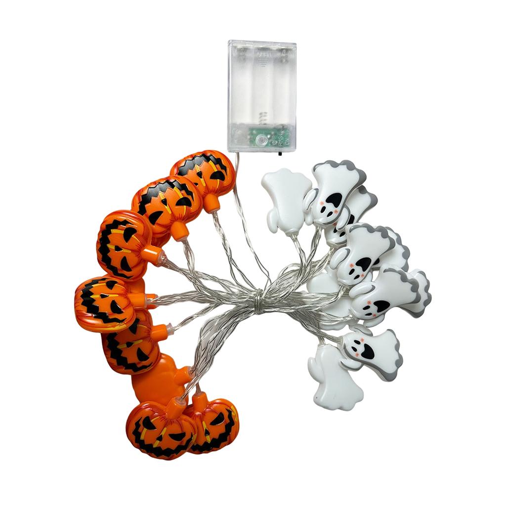 Halloween String Lights Ghosts For Home Decor Indoor Party Holiday 59inch