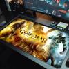 God of War Color Mouse Pad Large Gaming Table Cushion Non-slip Laptop Tablet Big Mousepad XXL Mat Mini PC Playmat With Lock edge