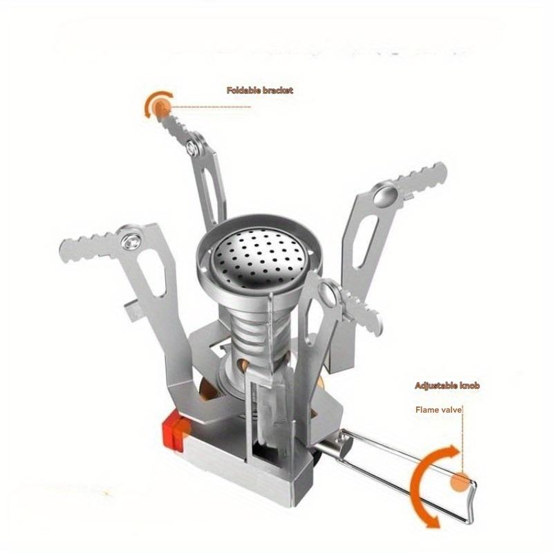 Portable Camping Accessories Gas Cooker Outdoor Camping Aluminum Alloy UltraLight Picnic Cooking Camp Stove Survival Furnace