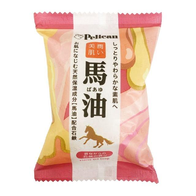 Pelican Soap - Family Soap Horse Oil Traditional Soap 80g