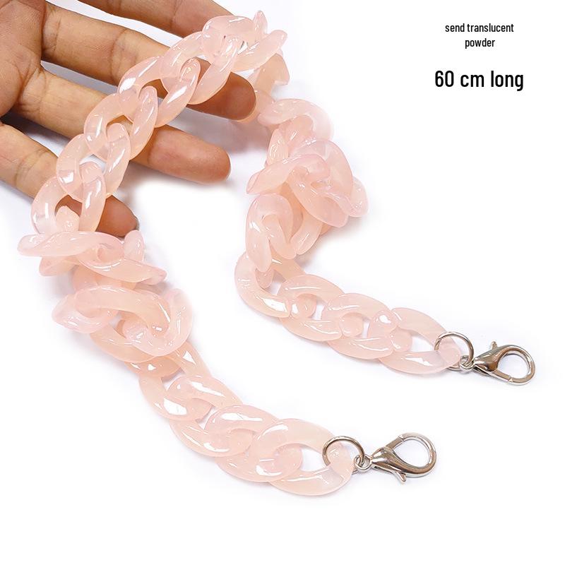 Acrylic Resin Chain Strap for Vintage Shoulder Handbags