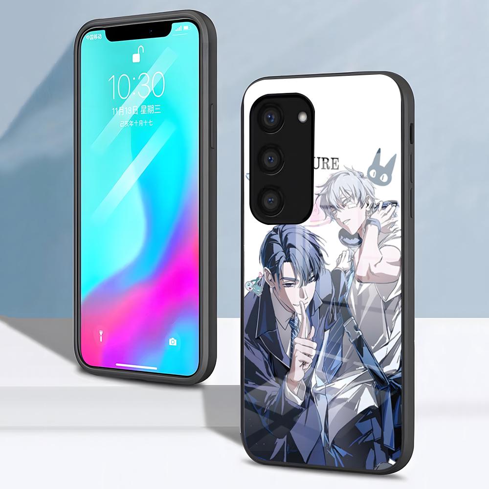 A-Alien S-Stage Ivan Till Phone Case For Samsung S26 S25 S24 FE S23 S22 S21 Plus S20 Ultra Note20Ultra Black Glass Cover
