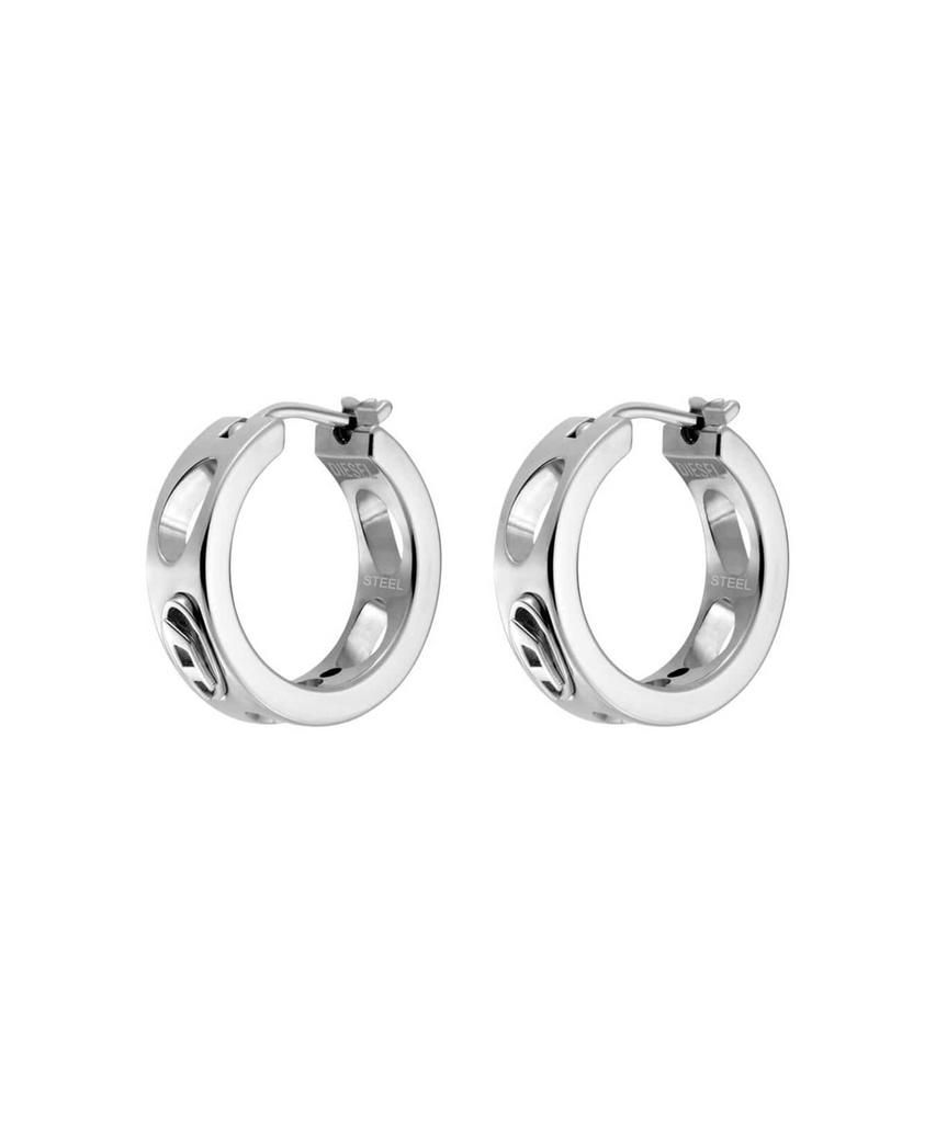Diesel Accessory Dx1664040 D Logo Hoop Earring Set