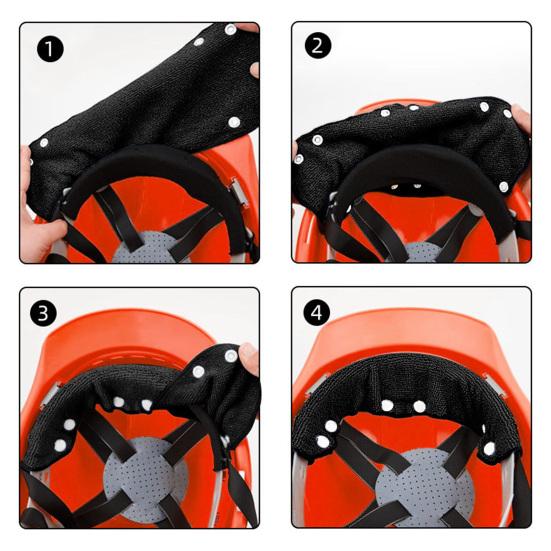 Podložka do klobouku absorbující pot Malá Lehká Přenosná Podložka do klobouku Absorbuje Skvrny od potu Proti vlhkosti Odolná proti opotřebení Podložka do klobouku