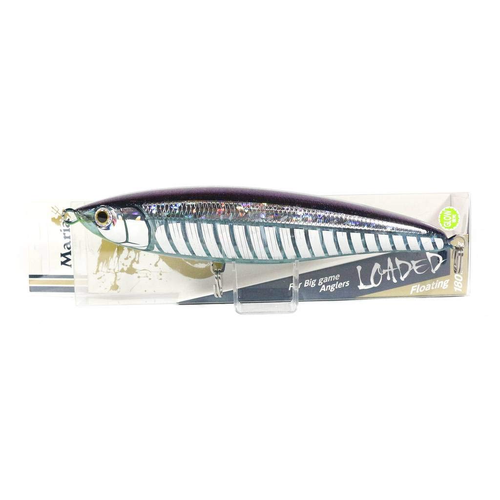 

Maria Yamashita Pencil Bait Loaded F 180mm 75g Chameleon Slit Glow B24D Lure