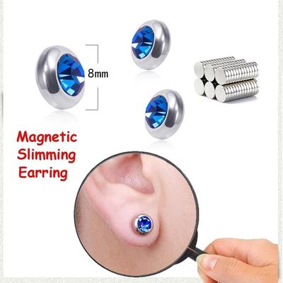 2Pairs/4Pcs Magnetic Stud Earrings