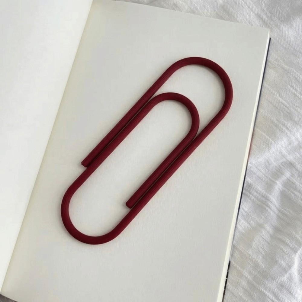 Love Heart Paper Clip Bookmark Creative Page Holder Oversized Paper Clip Book Lovers