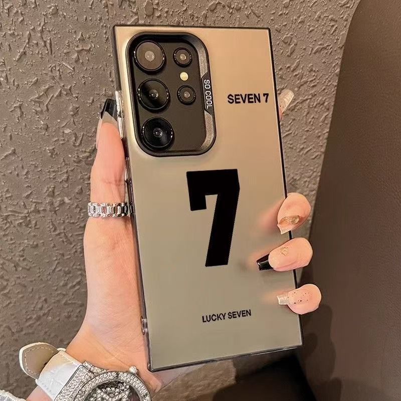 The Number 7 Is Suitable for Samsung Galaxy S25 Mobile Phone Case SamsungS24 ULTRA Foreign Trade S21 New Model