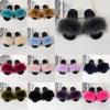Cozy Girls Home Outdoor Slides With Soft Fur Decoration And Furry Design