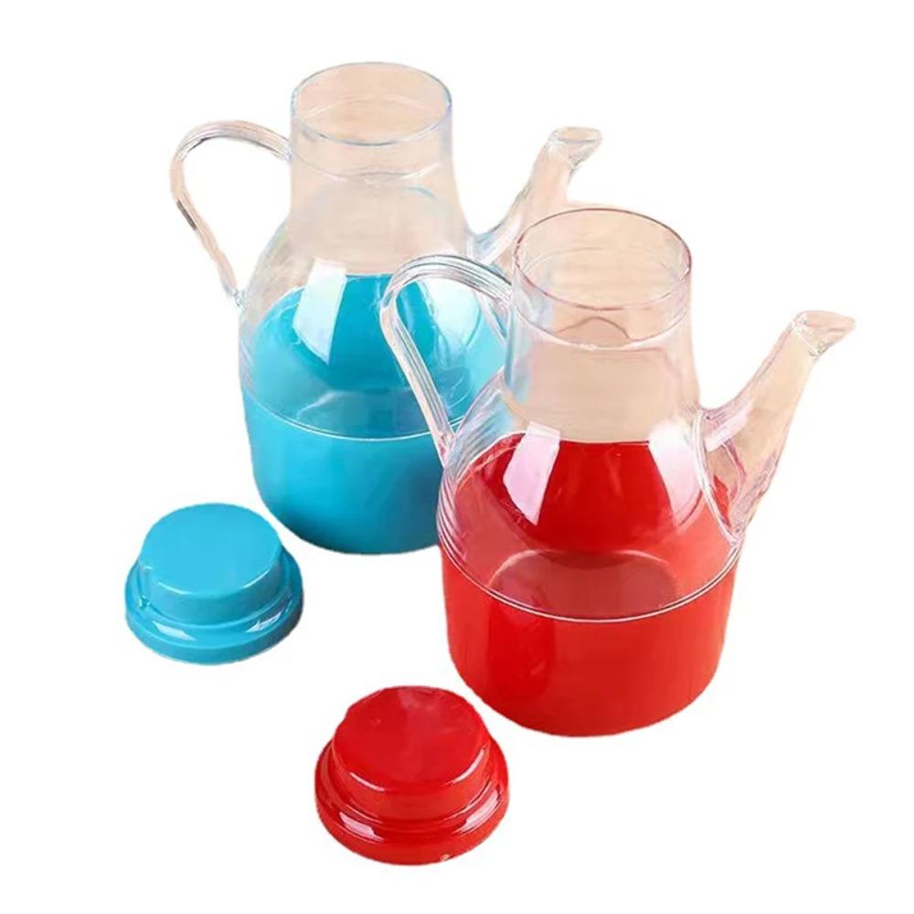 with Handle Oil Dispenser Plastic Condiment Container Household Vinegar Bottle Soy Sauce